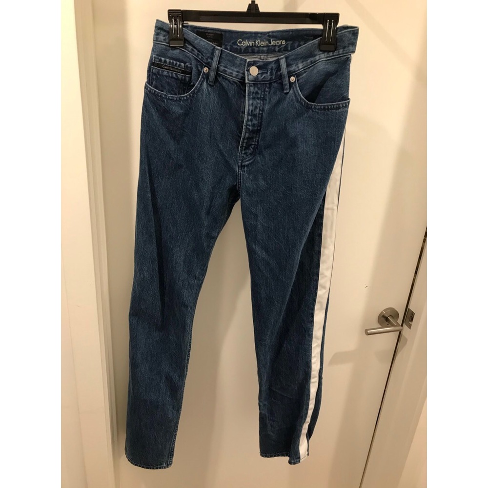 CK stripe jeans